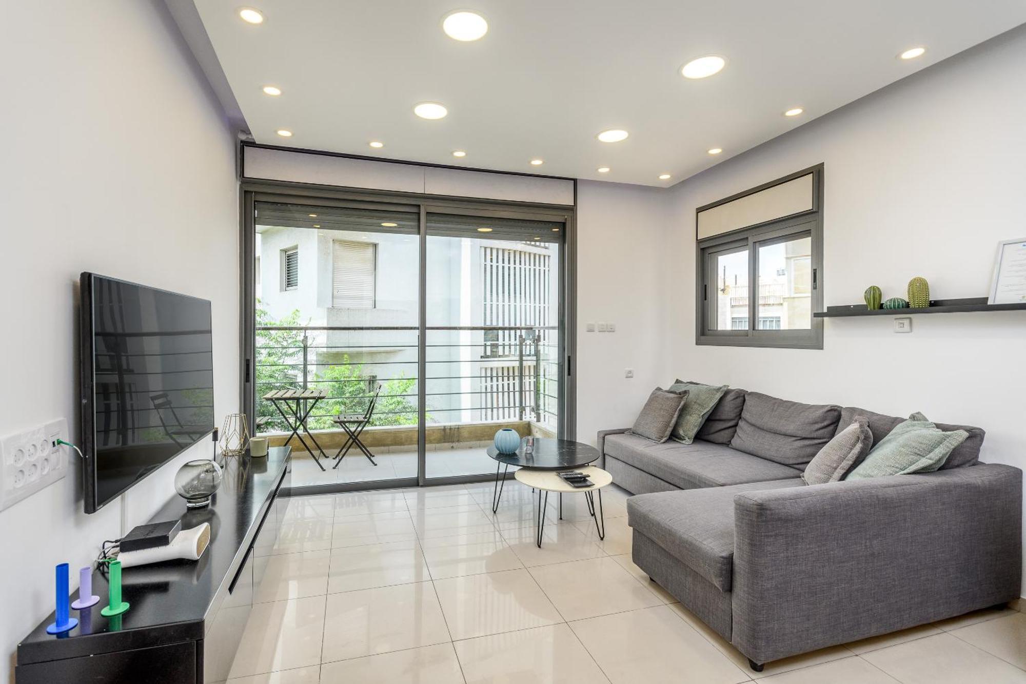 Very Nice 1 Bdr Apartment 2 Min From The Beach ! Tel Aviv Dış mekan fotoğraf